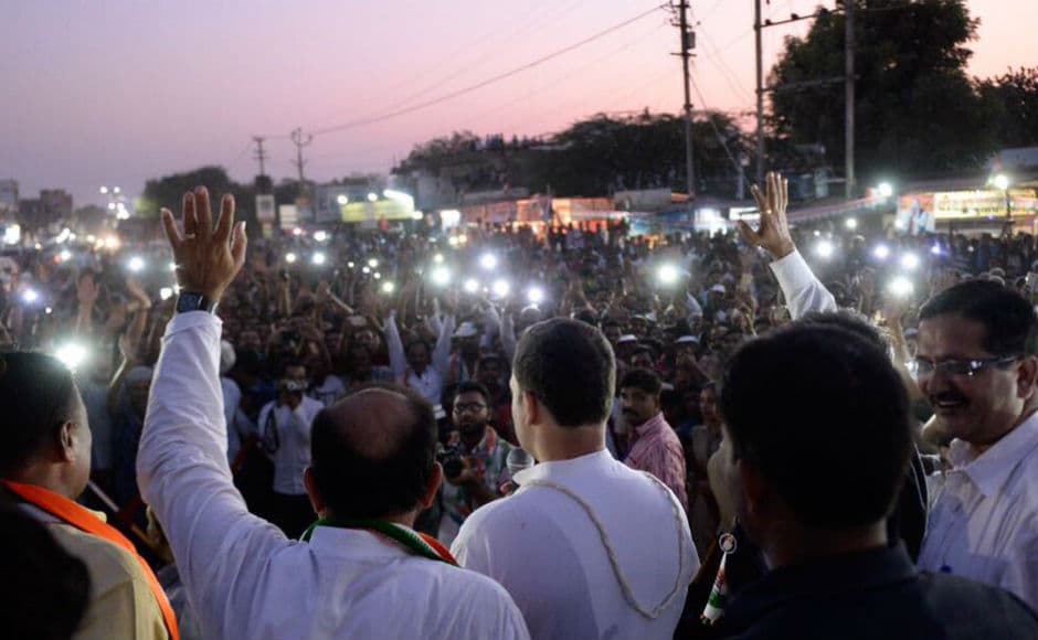 Campaigning in the Patidar-dominated Amreli constituency, the Congress leader accused the prime minister of waiving loans worth Rs 1.25 lakh crore “of his five-ten industrialist friends Campaigning in the Patidar-dominated Amreli constituency, the Congress leader accused the prime minister of waiving loans worth Rs 1.25 lakh crore “of his five-ten industrialist friends