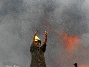 Fire breaks out in Rohingya refugee camp in Haryana’s Nuh district; 55 families rendered homeless Fire breaks out in Rohingya refugee camp in Haryana’s Nuh district; 55 families rendered homeless