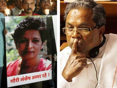 Gauri Lankesh murder, Infosys turmoil and Siddaramaiah aide's diary alleging corruption mark 2017 in Karnataka Gauri Lankesh murder, Infosys turmoil and Siddaramaiah aide's diary alleging corruption mark 2017 in Karnataka