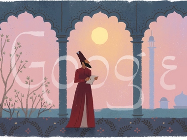 Google Doodle is celebrating renowned Urdu poet Mirza Ghalib's 220th birth anniversary Google Doodle is celebrating renowned Urdu poet Mirza Ghalib's 220th birth anniversary