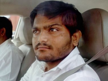 File image of Hardik Patel. PTI