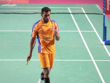 PBL 2018: HS Prannoy proves to be money's worth for Ahmedabad Smash Masters in opening leg at Guwahati PBL 2018: HS Prannoy proves to be money's worth for Ahmedabad Smash Masters in opening leg at Guwahati