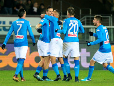 Serie A: Marek Hamsik equals Diego Maradona's record as Napoli go top; Inter Milan suffer first defeat of season Serie A: Marek Hamsik equals Diego Maradona's record as Napoli go top; Inter Milan suffer first defeat of season
