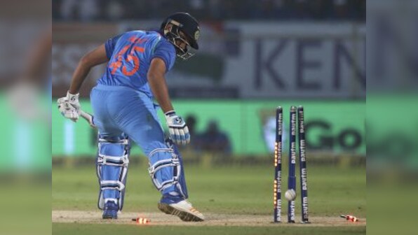 India vs Sri Lanka: Visitors exposed chink in Rohit Sharma's armour by using leg-spinner Akila Dananjaya against him