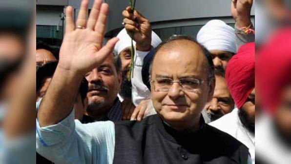 Gujarat election: Arun Jaitley exercises his franchise in Ahmedabad, asks people to vote for development