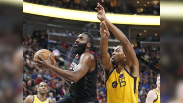 NBA: James Harden scores 29 points to take Rockets past Jazz; Nets defeat Thunder