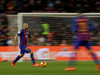 Barcelona defender Javier Mascherano closes in on move to Hebei China Fortune, says report Barcelona defender Javier Mascherano closes in on move to Hebei China Fortune, says report