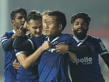 ISL 2017-18: Jeje Lalpekhlua helps Chennaiyin FC beat Jamshedpur FC to remain table toppers ISL 2017-18: Jeje Lalpekhlua helps Chennaiyin FC beat Jamshedpur FC to remain table toppers