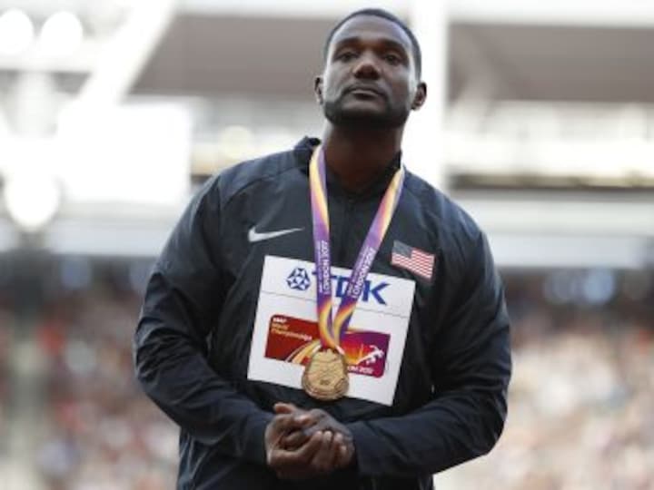 Justin Gatlin faces new doping probe after report claims his coach and agent offered to sell drugs