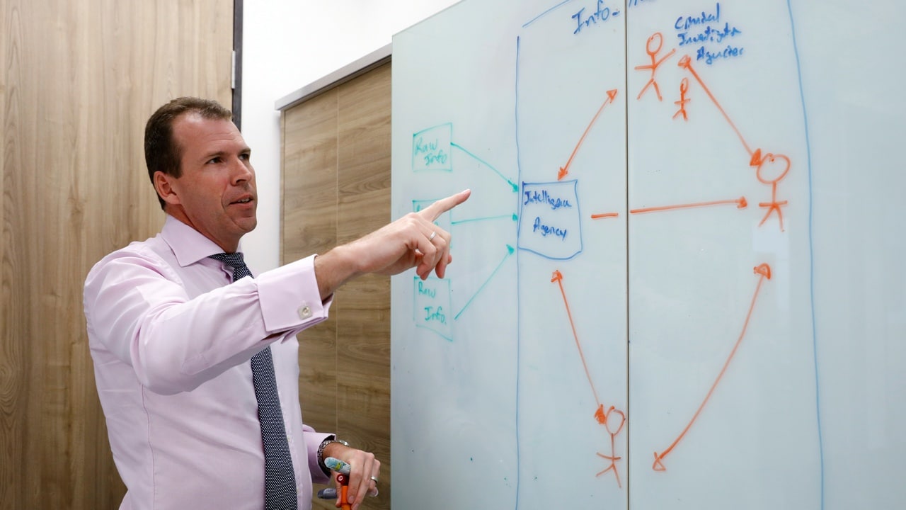 Adrian Kemp of HoustonKemp Economists speaks to Reuters. Image: Reuters