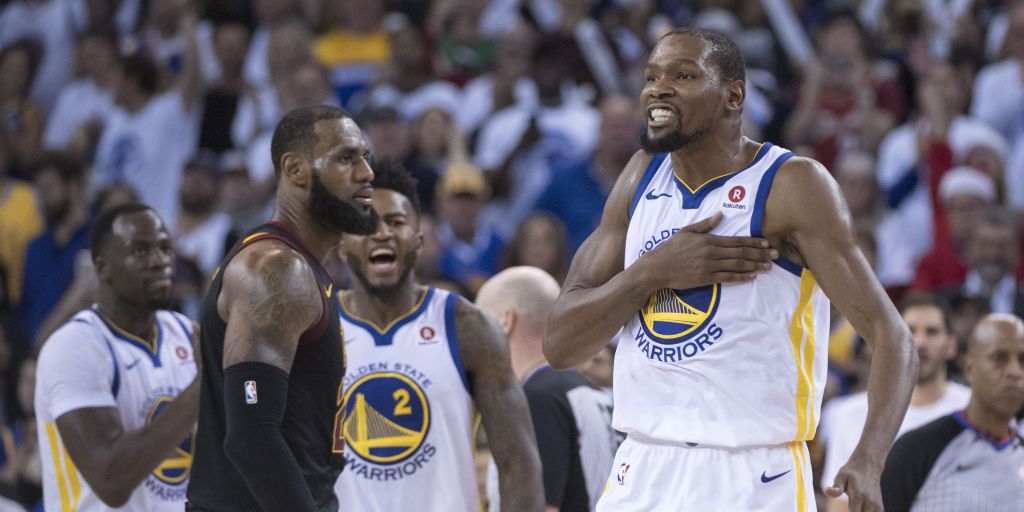 NBA: Kevin Durant, Klay Thompson lead Warriors past Cavaliers; Wizards ...