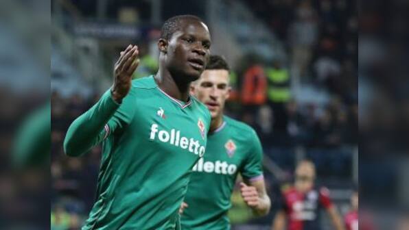 Serie A: Khouma Babacar's late goal helps Fiorentina defeat Cagliari; Bologna defeat Chievo