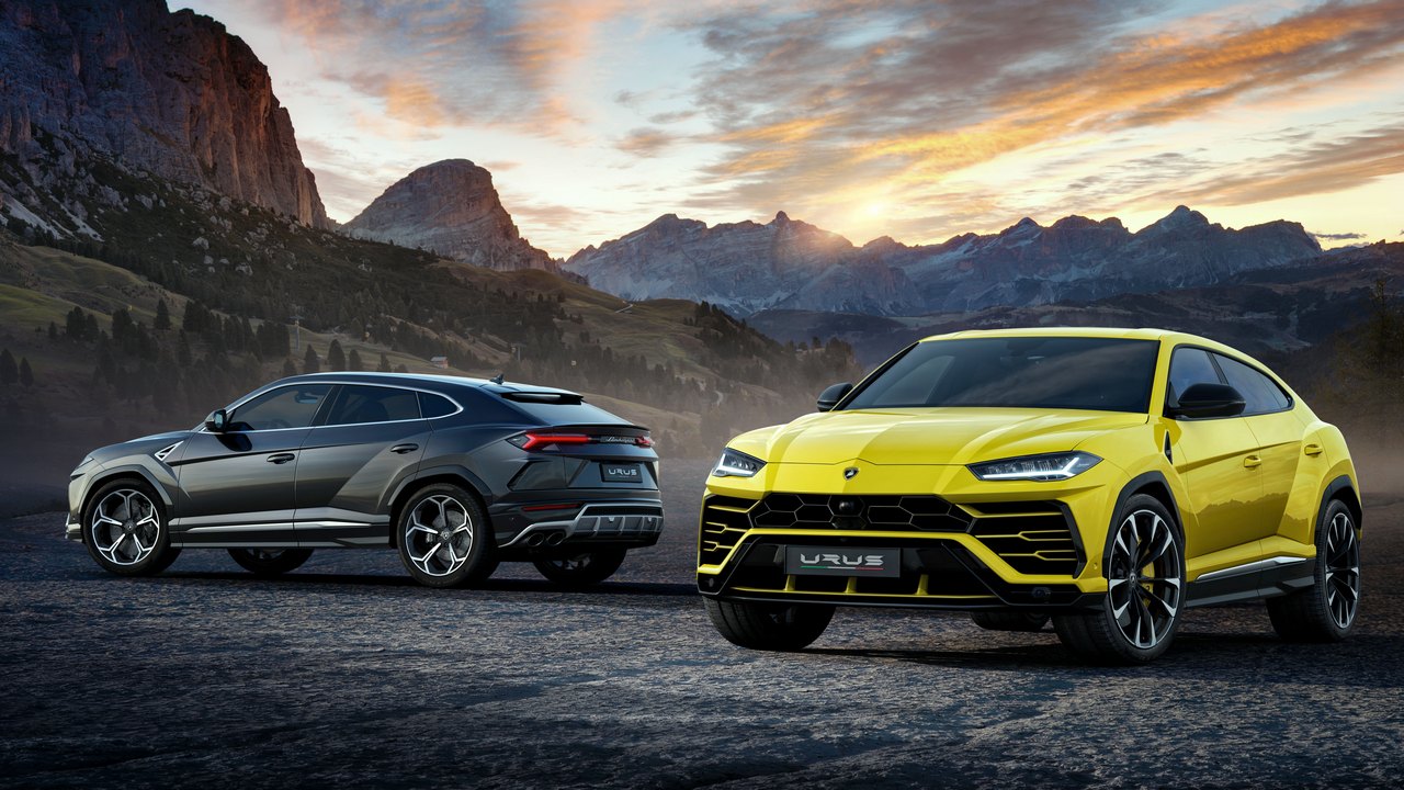 SUVs are the fastest-growing overall segment of the car market, tripling in sales in a decade. Image: Lamborghini