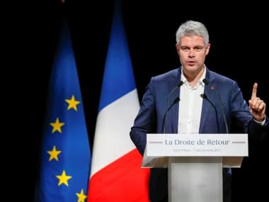 France's conservatives choose Laurent Wauquiez as leader: 42-year-old is a staunch critic of Emmanuel Macron