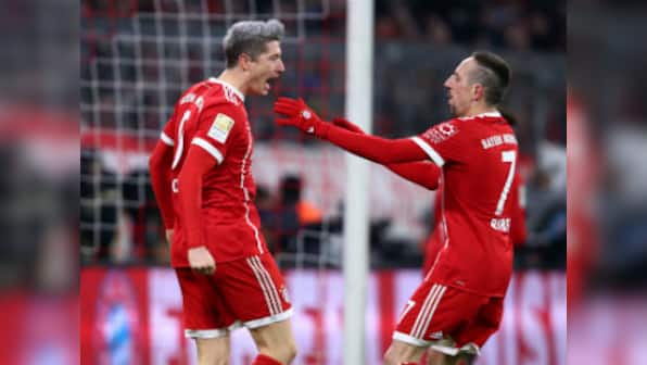 Bundesliga: Robert Lewandowski rescues struggling Bayern Munich against Cologne; RB Leipzig held by Wolfsburg