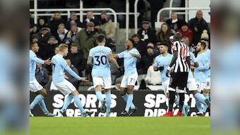 Premier League: Raheem Sterling strike sinks Newcastle United as Manchester City race away to 15-point lead