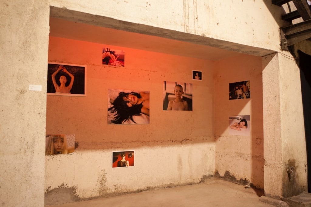 Installation view, Focus Festival Mumbai - courtesy Photographing the Female Installation view, Focus Festival Mumbai - courtesy Photographing the Female