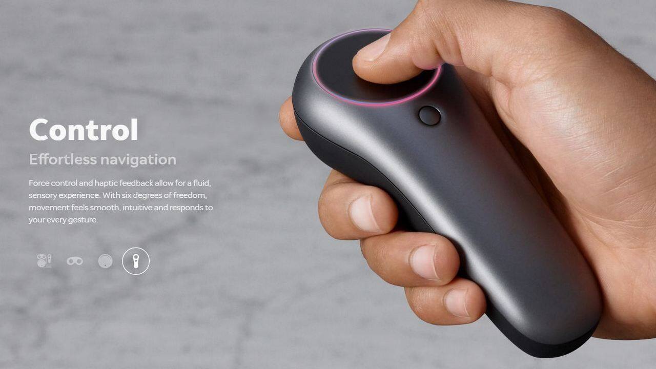 Magic Leap One  controller. Image: Magic Leap