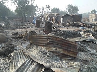 Cameroon: 1 killed, 28 wounded after female suicide bomber blows herself up in cafe Cameroon: 1 killed, 28 wounded after female suicide bomber blows herself up in cafe