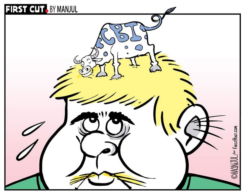 Cartoon by Manjul
