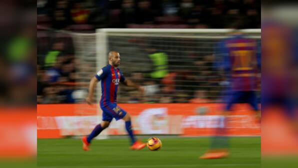 La Liga: Barcelona still count on Javier Mascherano, says coach Ernesto Valverde as exit rumours grow