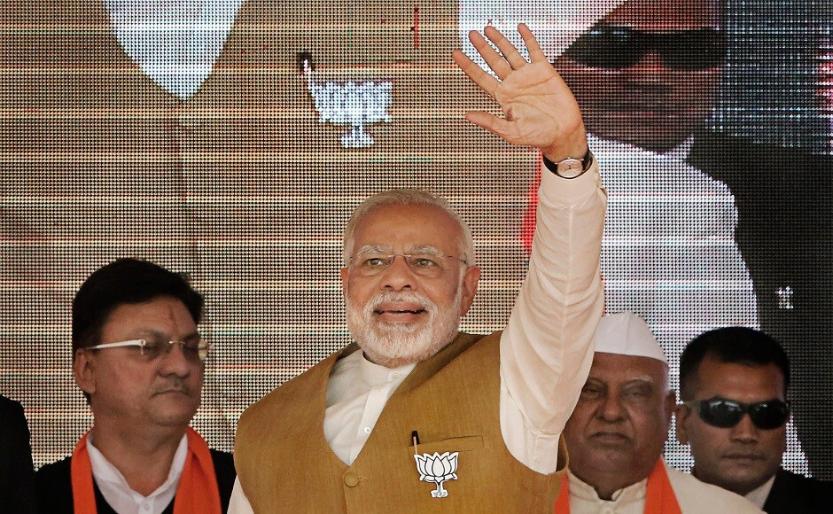 During his rally in Kalol, Modi attacked Congress leader Kapil Sibal over the Ayodhya dispute. He asked Sibal why he wants to prolong the case when all parties involved want an early solution. PTI During his rally in Kalol, Modi attacked Congress leader Kapil Sibal over the Ayodhya dispute. He asked Sibal why he wants to prolong the case when all parties involved want an early solution. PTI