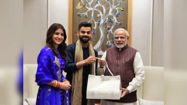Virat Kohli, Anushka Sharma meet Narendra Modi after returning to India; PM congratulates couple