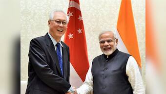 Narendra Modi meets ex-Singapore PM Goh Chok Tong, hails strengthening of bilateral ties in trade, defence, investment