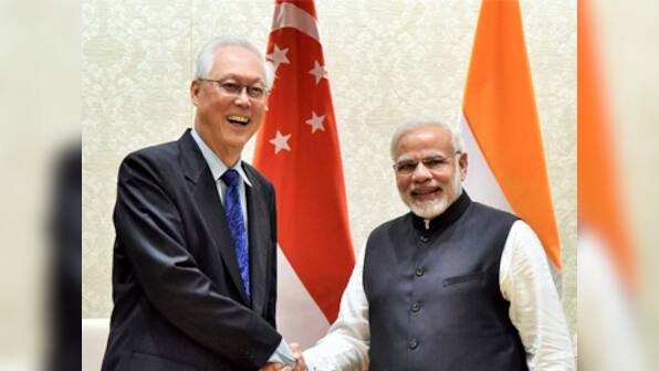 Narendra Modi meets ex-Singapore PM Goh Chok Tong, hails strengthening of bilateral ties in trade, defence, investment