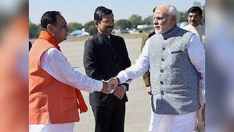 Four former Gujarat chief ministers come together at Vijay Rupani's swearing-in