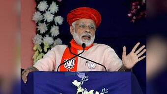 Narendra Modi accuses Congress of trying to divide society on basis of caste and religion