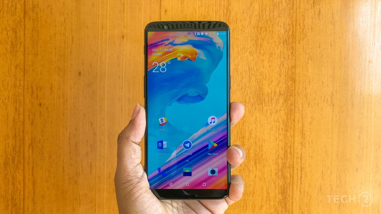 Thanks to the new 18:9 display, this OnePlus looks like it was designed in 2017.
