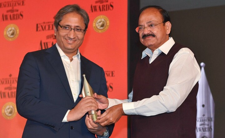 Vice-President Venkaiah Naidu presents 12th edition of Ramnath Goenka Excellence in Journalism Awards