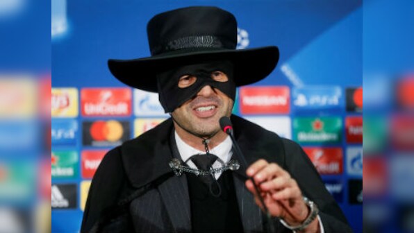 Champions League: Shakhtar Donetsk boss keeps his word, dresses up as Zorro after sealing last-16 spot