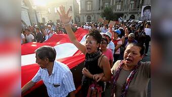 Former Peru leader Alberto Fujimori begs for forgiveness after his presidential pardon sparks protests
