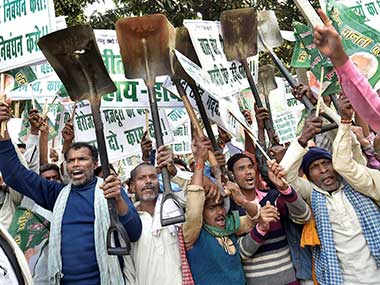 RJD protests against Bihar govt's sand mining policy, Sushil Modi says party trying to protect sand mafia RJD protests against Bihar govt's sand mining policy, Sushil Modi says party trying to protect sand mafia