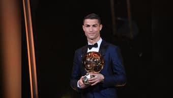 Cristiano Ronaldo beats Lionel Messi, Neymar to claim record-equalling fifth Ballon d'Or award