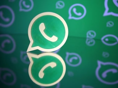 A 3D printed Whatsapp logo. Reuters
