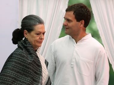 File image of Congress president Rahul Gandhi and senior party leader Sonia Gandhi. Reuters