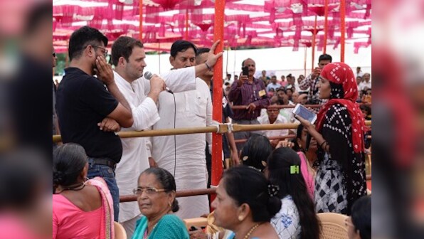 Gujarat polls: Congress banks on Rahul Gandhi, caste leaders to bridge 9 percent vote share gap with BJP of 2012 election