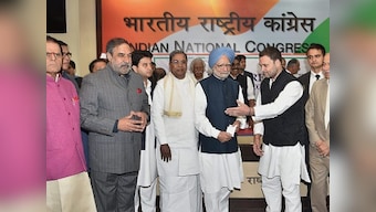 Congress president election: Party leaders rejoice after Rahul Gandhi files nomination papers