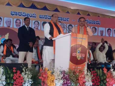 Rajnath Singh in Bengaluru: Home minister accuses Siddaramaiah, Karnataka govt of trying to 'divide' society Rajnath Singh in Bengaluru: Home minister accuses Siddaramaiah, Karnataka govt of trying to 'divide' society