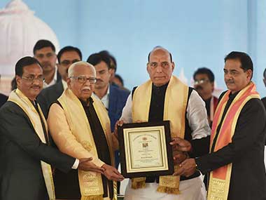 At Lucknow university convocation, Rajnath Singh recalls stopping convoy to garland 90-year-old teacher At Lucknow university convocation, Rajnath Singh recalls stopping convoy to garland 90-year-old teacher