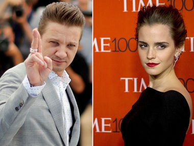 Jeremy Renner, Emma Watson top Forbes list of Hollywood's most bankable movie stars Jeremy Renner, Emma Watson top Forbes list of Hollywood's most bankable movie stars