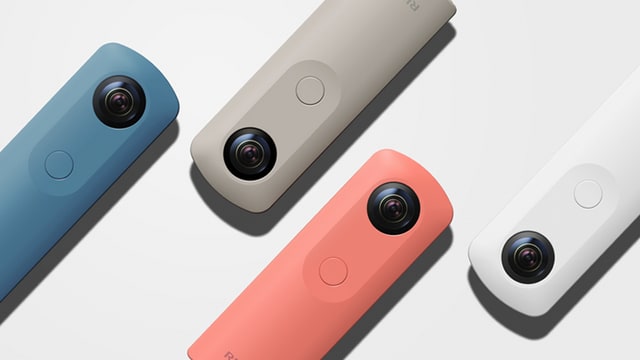The Ricoh Theta SC 360 degree camera. Image: Ricoh