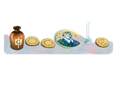 Google Doodle celebrates 1905 Nobel Prize winner Robert Koch for his research on tubercolosis Google Doodle celebrates 1905 Nobel Prize winner Robert Koch for his research on tubercolosis