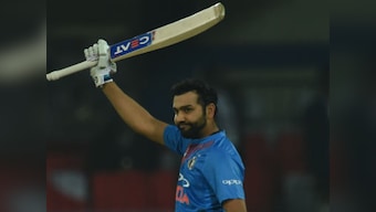 India vs Sri Lanka: Rohit Sharma's record-equalling century helps hosts seal T20I series at Indore