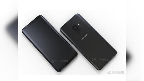 Samsung Galaxy S9 and S9 Plus CAD renders show narrower bezels and six cutouts on top