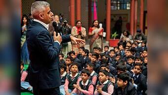 Visiting Delhi on a smoggy day, London mayor Sadiq Khan launches global anti-pollution network