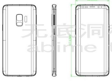 Leaked schematics of the Samsung Galaxy S9 reveal fingerprint sensor below rear camera Leaked schematics of the Samsung Galaxy S9 reveal fingerprint sensor below rear camera
